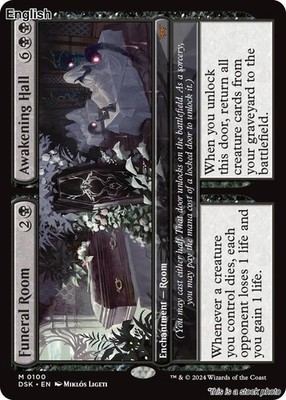 Funeral Room // Awakening Hall EN [DSK - 100] - NM TCG MTG