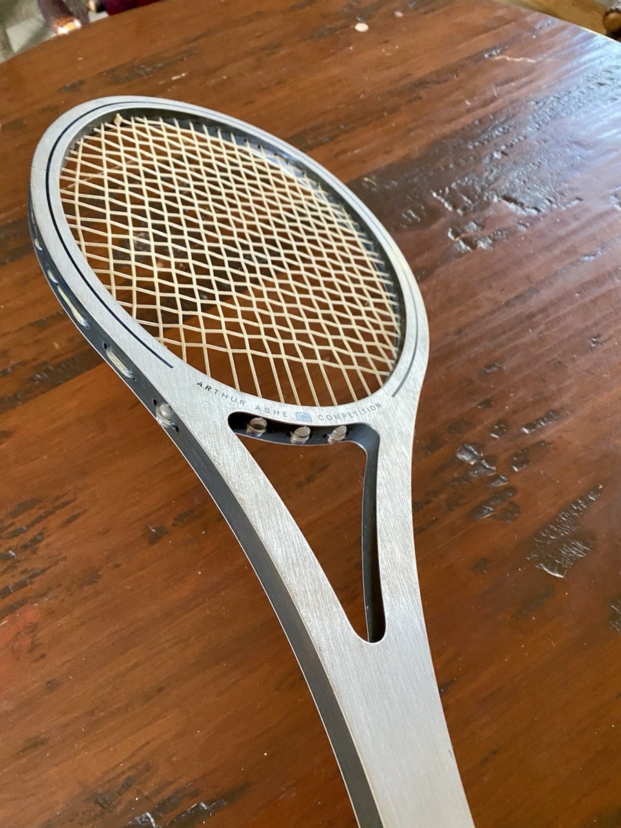 Vintage 1970s HEAD Arthur Ashe Competition Tennis Racket - Iconic