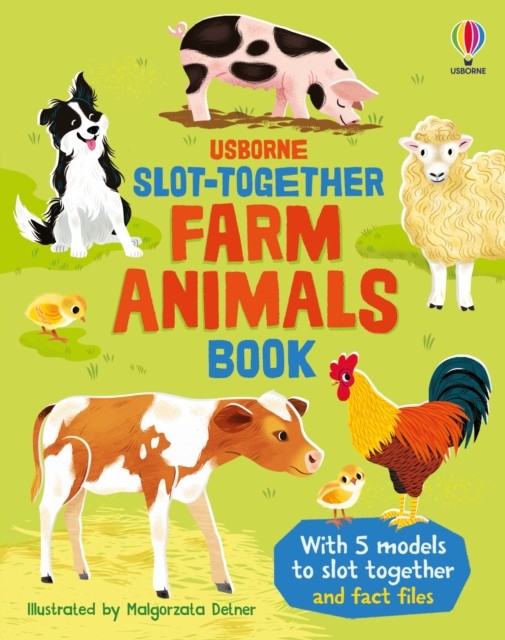 Slot-together Farm Animals Book by Abigail Wheatley (Board book) - Image 5