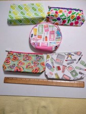 Clinique Make Up Bags Cosmetics NWOT Lot of 5 Travel New