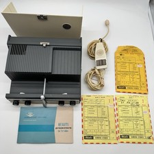 Vintage Crestline Slide Projector, Power Cord  Original Box / Working