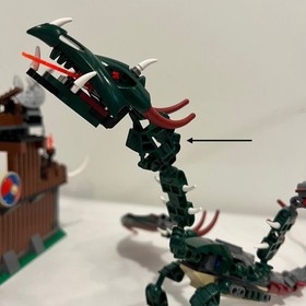 LEGO 7019 Viking Fortress Against the Fafnir Dragon &ndash; Partial &ndash; AS-IS See Descri