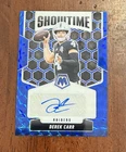 Derek Carr Blue Mosaic Autograph 75/99