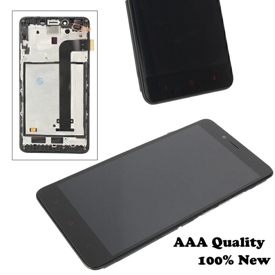 Conjunto Digitalizador Pantalla Táctil Pantalla LCD Completa Para Xiaomi Redmi Note 2 Reparación Foto 3 de 4