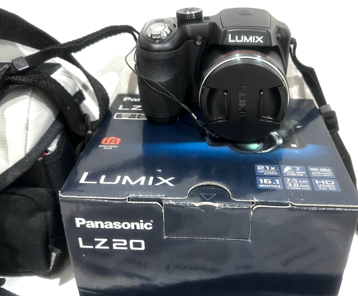 Panasonic LUMIX DMC-LZ20 16.1MP Digital Camera - Black for sale