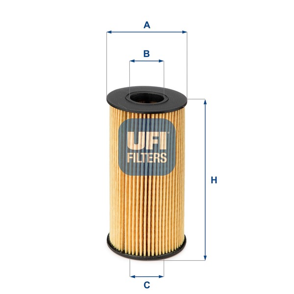 ÖLfilter Ufi 25.094.00 Filtereinsatz FüR Opel Renault Nissan Vivaro X83 Movano 3-image