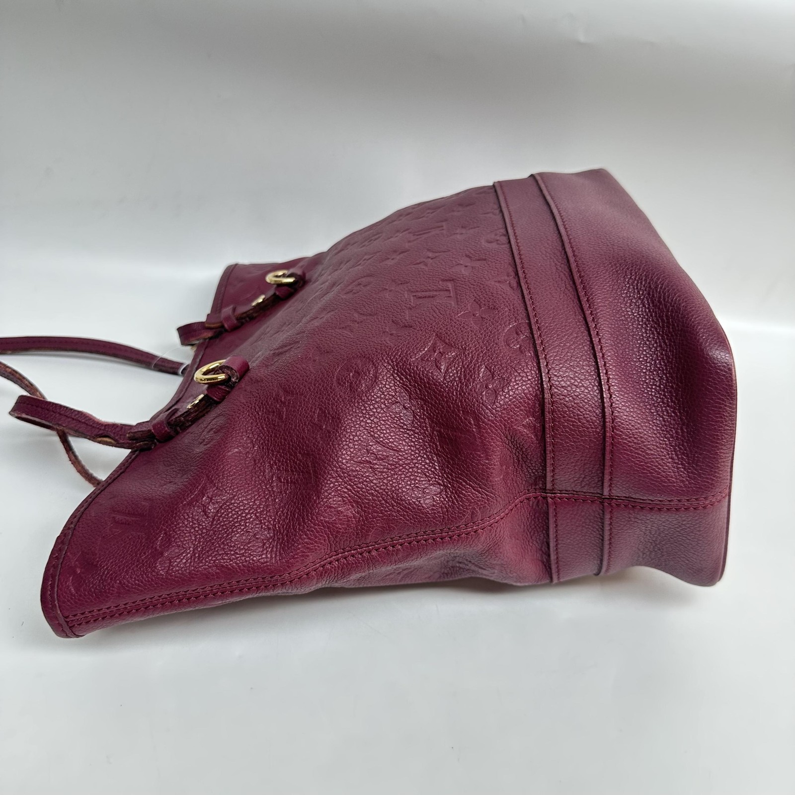 Burgundy Monogram Empreinte Citadine Shoulder Bag - ## image 5