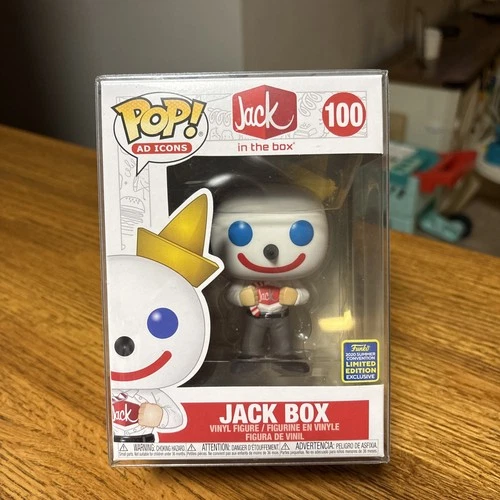 Funko Pop! Ad Icons: Jack in the Box #100 - SDCC Con 2020 Limited Edition Vinyl