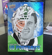 2025-26 UD Series 2 - Jake Oettinger UD Portraits #P-56