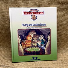 ONE TEDDY RUXPIN BOOK TEDDY AND THE MUDBLUPS WORLDS OF WONDER - BOOK ONLY