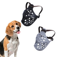 Vet-checked Short Snout Dog Muzzle - Breathable Mesh Design for French Bulldogs