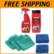 Effective Leather Cleaning  Conditioning Set