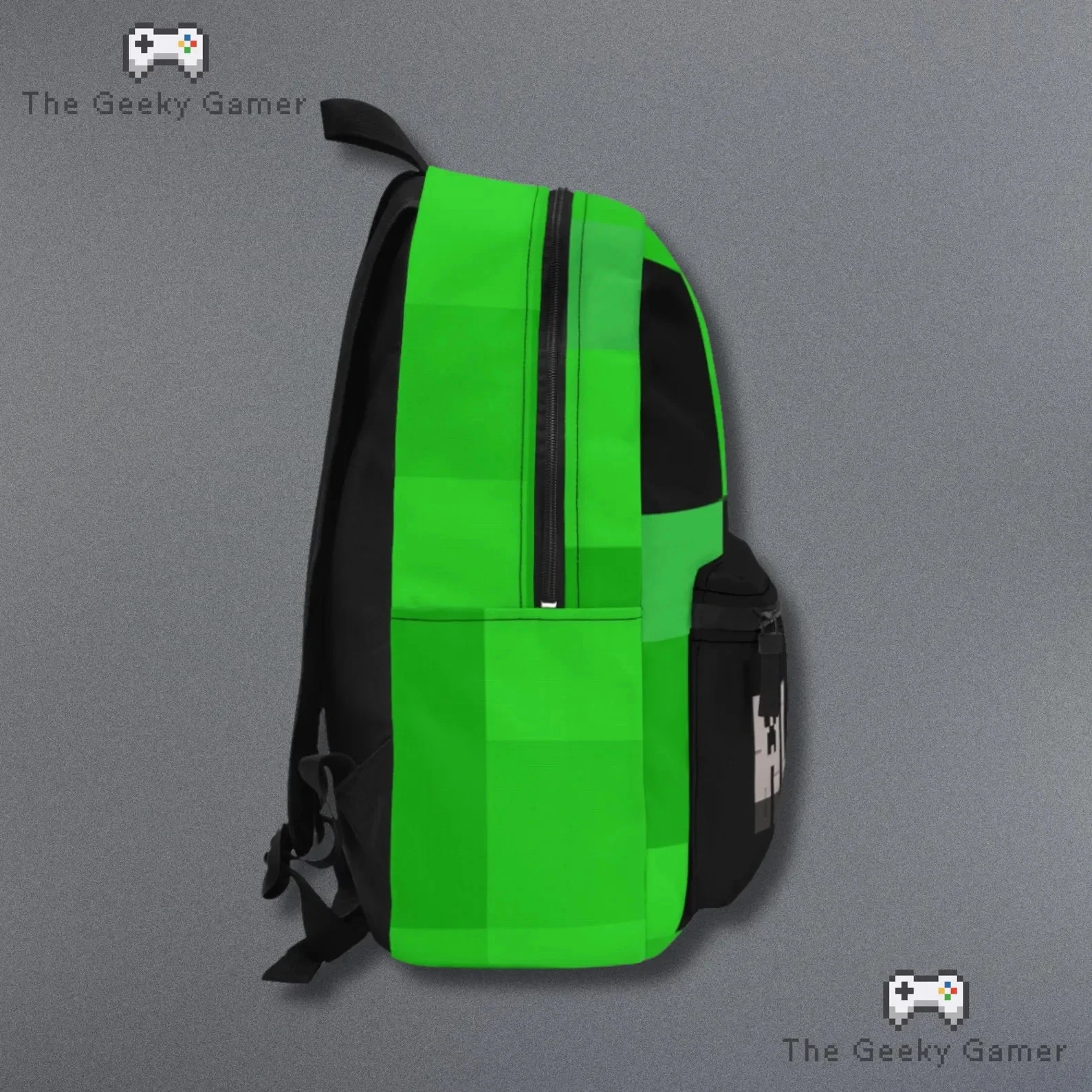 Personalized Gamer Backpack | Personalized Creeper Backpack | Gamer Gift