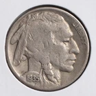 1935-S  5C Buffalo Nickel -  VF -  (actual coin pictured)