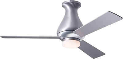 Altus 42'' LED Ceiling Fan with Remote & Wall Control - Brushed Aluminum