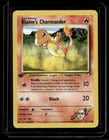 Blaine’s Charmander 61/132 Gym Heroes 1st Edition Pokemon Card HP WoTC