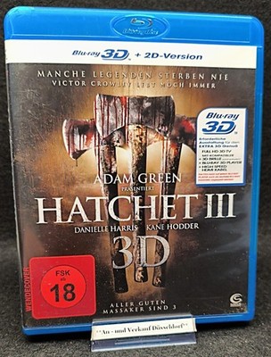 Hatchet III (3) - 3D+ 2D Version (FSK 18) auf BLU RAY