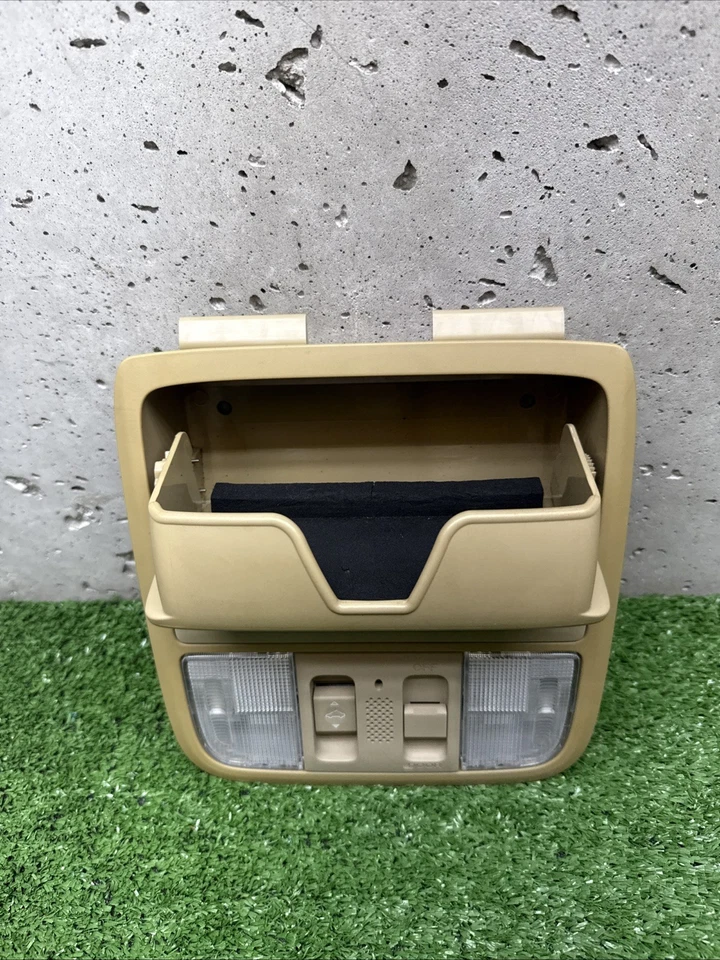 Honda Accord 2012-2008 color tostado domo luz OEM techo corredizo consola conjunto Foto 4 de 4