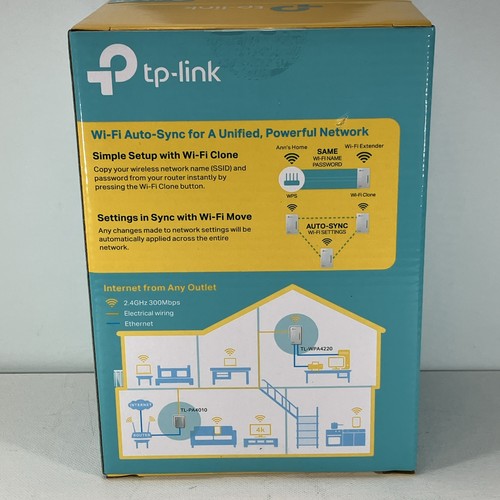 TP-LINK TL-WPA4220KIT 300Mbps AV600 WLAN Powerline Extender Starter Kit - Bild 3 von 9