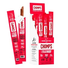 Grass-Fed and Finished Original Beef Jerky Snack Sticks 24-Pack, Keto, Paleo,...