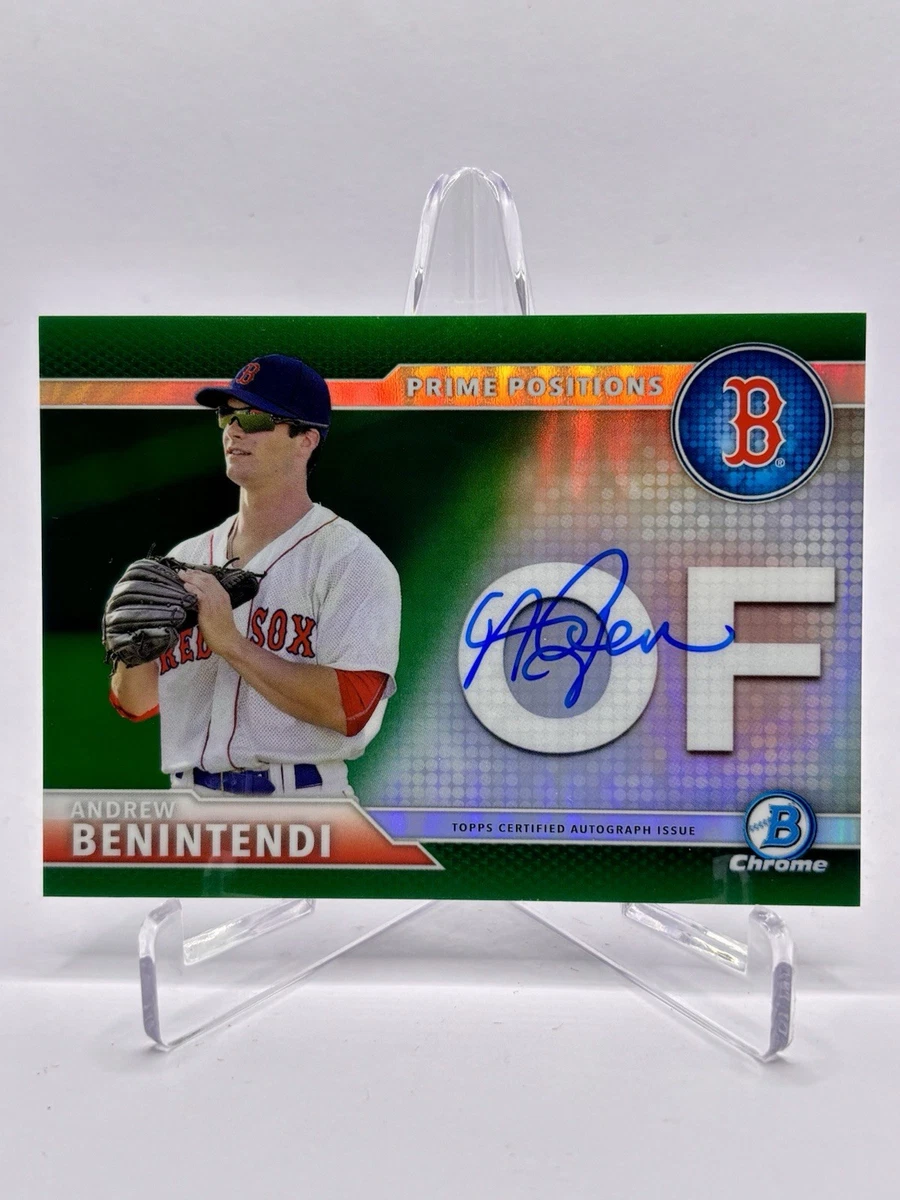 Andrew Benintendi Autograph Baseball Cards for sale | eBay