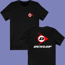 Dunlop Tires Famous Company Men's Black Size S-3XL