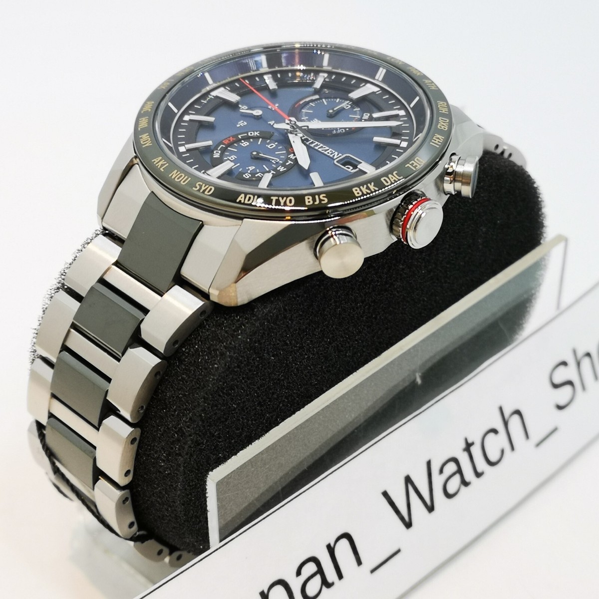 CITIZEN ATTESA Eco-Drive AT8186-51L Black Radio Titanium CITIZEN ATTESA Eco-Drive AT8186-51L Black Radio Titanium