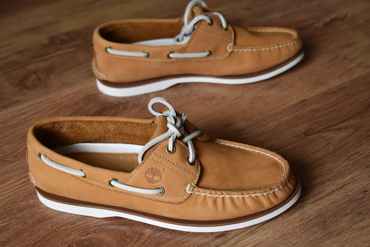 靴 Timberland 2eye Boat Shoes Sensorflex Men's Classic 2-Eye Boat Shoe