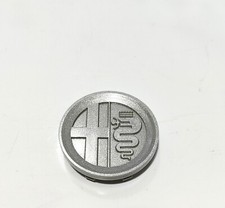 COPRIMOZZO CERCHIONI ALFA ROMEO GRIGIO CROMATO COPRI MOZZI CERCHIO ALFA STEMMA