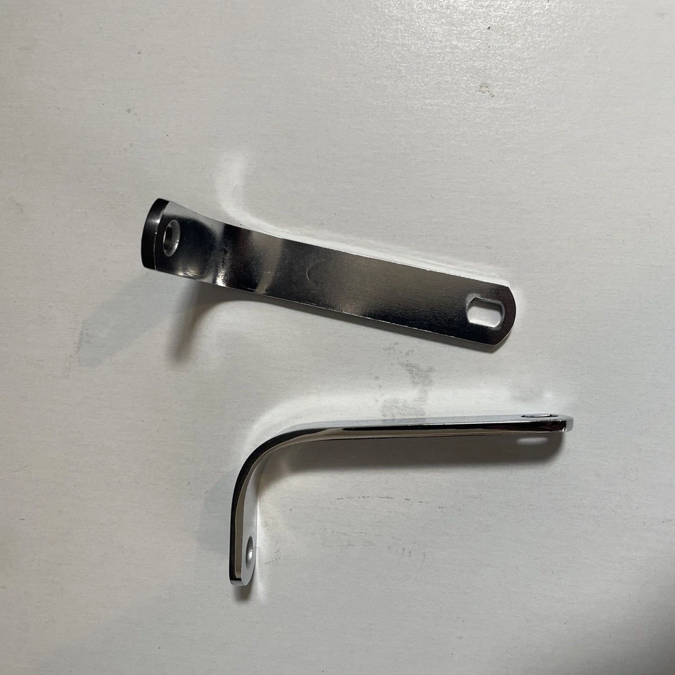 70-6857 TRIUMPH 650 TR6 T120 TIGER BONNEVILLE TUBO DE ESCAPE L JUEGO DE SOPORTES U.K. Foto 2 de 4