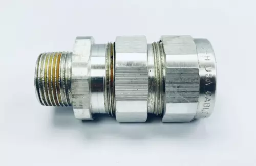 OLD STOCK CROUSE-HINDS TMC3112 ALUMINUM TERMINATOR CABLE FITTING 1"NPT