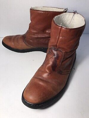 Vintage Original Bates Floaters Men's Size 10 M Brown Leather Boots ...