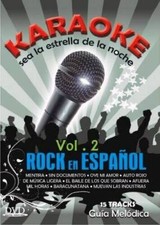 Karaoke Rock En Espanol Vol 2 - DVD By Karaoke - VERY GOOD
