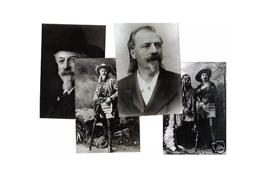 Buffalo Bill Cody 4 Amazing PHOTOS Old Wild West Show