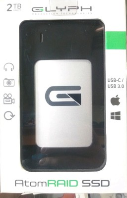 glyph atom raid ssd 2tb
