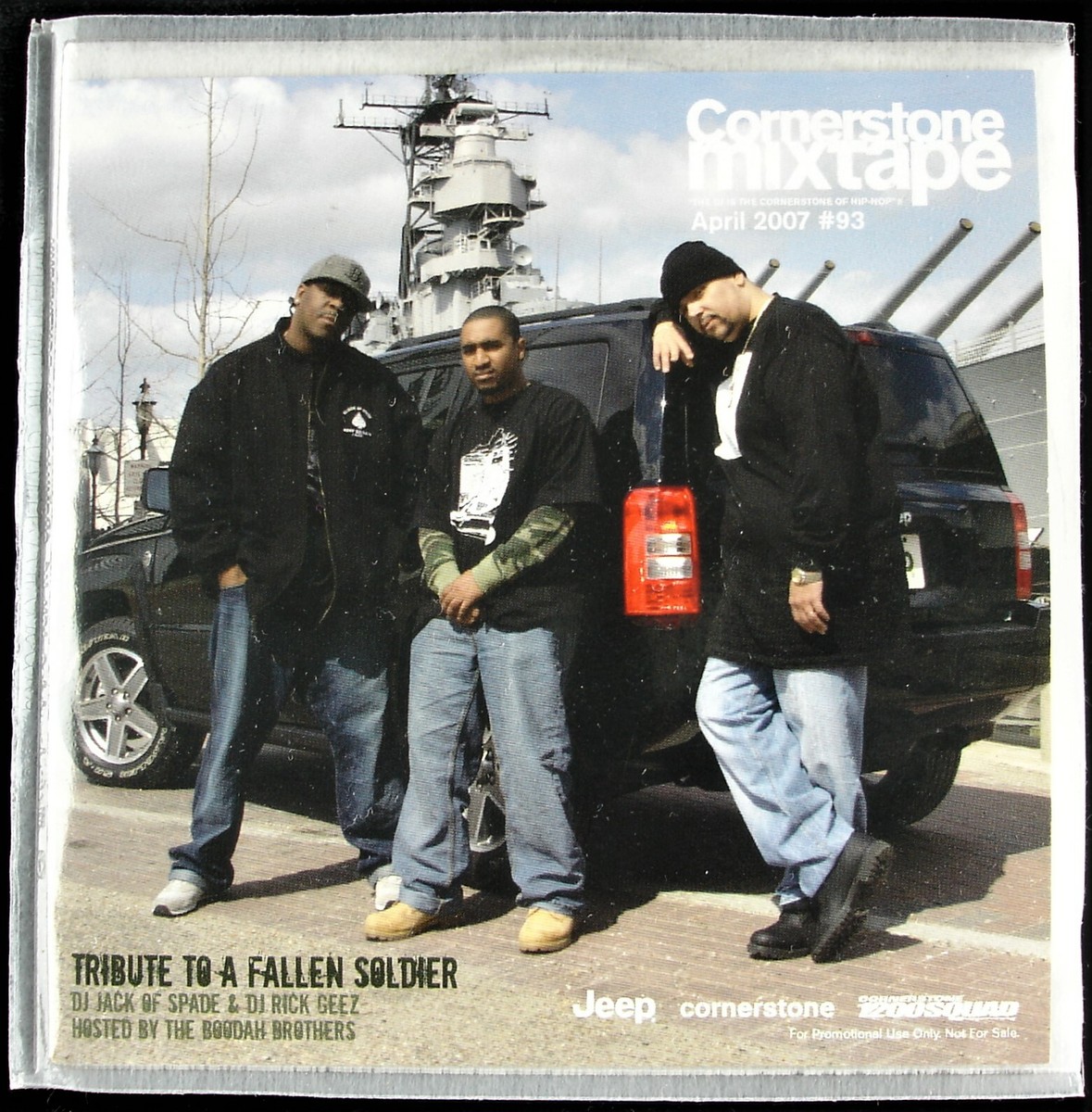 CORNERSTONE MIXTAPE #93 APRIL 2007 2X CD MIXED DJ JACK OF