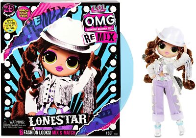 LOL OMG   REMIX LONESTAR.   FASHION DOLL O.M.G.Top Secret RARA nuova serie 2020