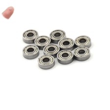 Micro Bearing 681ZZ 1x3x1mm 10pcs Miniature Mini Ball Bearings Metal Open
