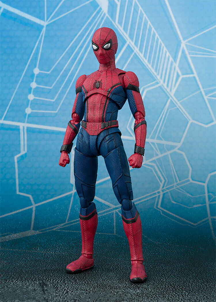 New SHF S.H.Figuarts PS4 Marvels Spider-Man Far From Home Advanced Suit Box  Set