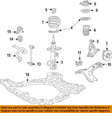TOYOTA OEM 20-25 Corolla Front Suspension Brake Components-Hub Assy 4355002090