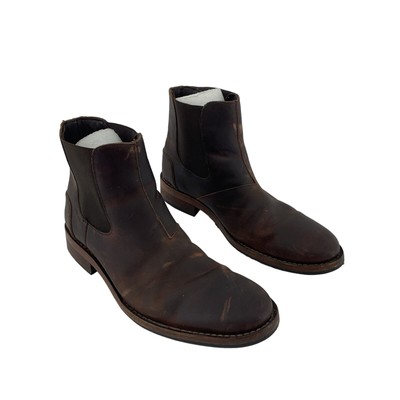 Wolverine 1000 Mile Chelsea Boots Dark Brown Leather Men 