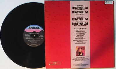 TAYLOR DAYNE– PROVE YOUR LOVE –12 INCH 33 RPM MAXI VINYL PROMO