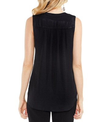 vince camuto inverted pleat top