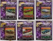 New In Blister Pack 6 Johnny Lightning Limited Camaro Edition 1:64 Diecast cars