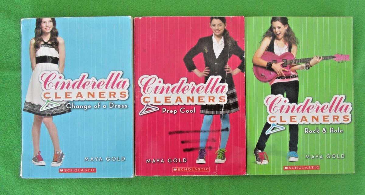 LOT #1-3 PB CINDERELLA CLEANERS SERIES BY MAYA GOLD:CHANGE OF A DRESS;PREP COOL+ LOT #1-3 PB CINDERELLA CLEANERS SERIES BY MAYA GOLD:CHANGE OF A DRESS;PREP COOL+
