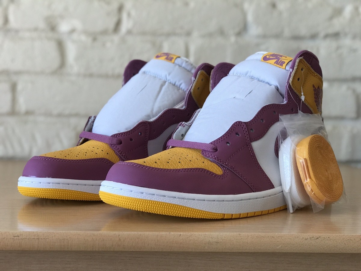 大翔 Nike Air Jordan 1 High Brotherhood 555088-706 Gold Yellow