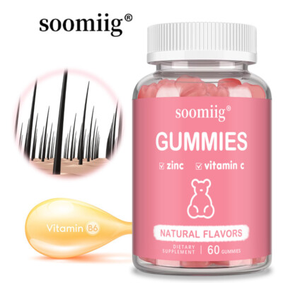 Vitamin With Zinc 60 Gummies - Anti Aging, Skin And Nails, Promotes Healthy Hair