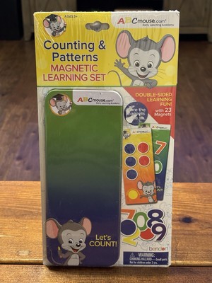 ABC Mouse Magnetic Learning Set Counting And Patterns Homeschool Early Learning!