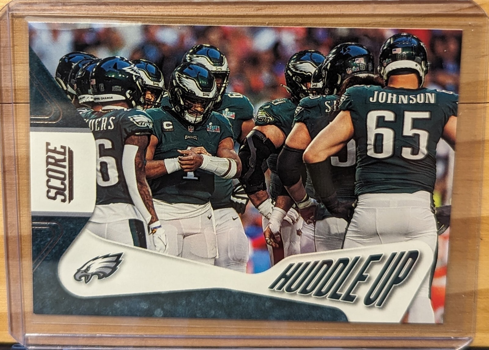 2023 Panini Score Huddle Up Philadelphia Eagles #2