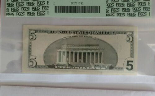 Here is Two Different Bills With the same Serial Numbers Both are PCGS 66PPQ-65. - Picture 4 of 4